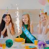 GAFATORY Birthday Sash Blue It's My Birthday Sash and Crown Birthday Girl Sash Birthday Crown Gift Party Decorations for Women Girls