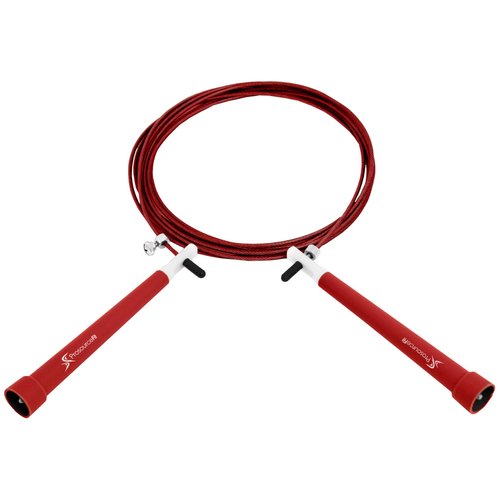 ProsourceFit Fit Speed Jump Rope 10’ Adjustable Length, Super Fast Turning for Cardio, Boxing