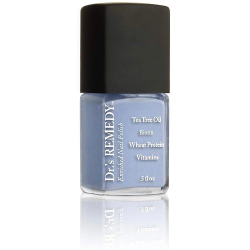 Dr’s Remedy Nail Polish, All Natural Enriched Nail Strengthener Non Toxic and Organic - PERCEPTIVE Periwinkle