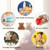 Chivao 20 Pcs Mini Plush Bears 4'' Small Bear Bulk Stuffed Animal Toys Tiny Soft Bear Doll Present Stuffers for Valentine's Day Gifts Baby Shower Favors Wedding Party(Brown, Apricot)
