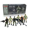 MQSTARSRISE Army Men Soldiers Toy for Boys Age 4-7,Military Soldier Playset Military Figures for Boys,Army Men Action Figure with Weapon,Army Toy Set for Toddler Boy Age 6-8