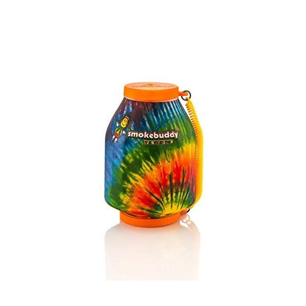 Smoke Buddy Personal Air Purifier Cleaner Filter Removes Odor - Tie Dye Orange