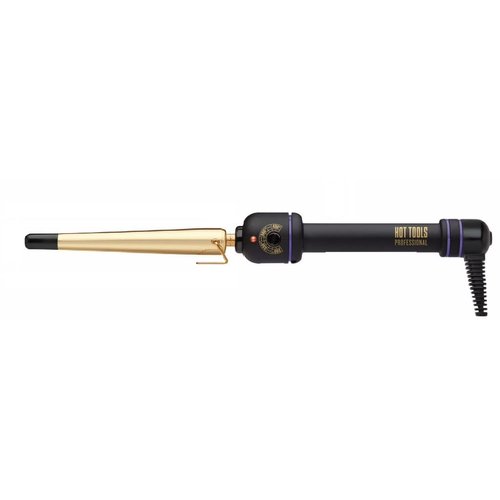 Hot Tools Professional Tapered Curling Iron, Gold Curling Iron, Small