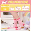WELSOX Girls Kids Unicorn Socks Cute Fun Crew Fashion Funny Gifts Novelty Stocking Stuffers Soft Cotton Socks 6 Pairs(Unicorn,3-5 Y)