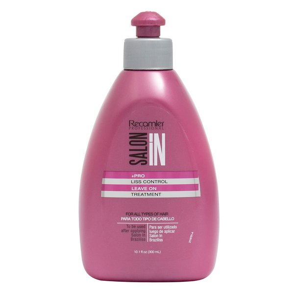 RECAMIER 34158 Professional Salon In Leave In Detangler Hair Smoothing Treatment | Combing Cream | Split End Mender | Tratamientos para el Cabello Seco y Maltratado Crema de Peinar 10.1 OZ