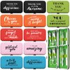 Gisafai 12 Set Back to School Inspirational Manicure Set Gift School Appreciation Gifts Thank You Nail Clipper Set Gift Bulk for Student Employees Teachers Office Coworkers Customers
