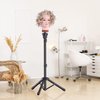 Relx Wig Head Stand - Adjustable Mannequin Head Stand - Wig Stand Tripod for Cosmetology Hairdressing Training (Head Not Included)