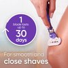 Gillette Venus Deluxe Smooth Swirl Women's Razor Handle + 2 Blade Refills