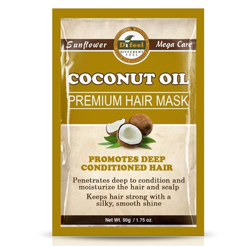 Difeel Premium Deep Conditioning Hair Mask - Coconut Oil 1.75 ounce