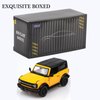 TOKAXI 1/36 Scale Ford Bronco Diecast Car Models,Pull Back Vehicles Ford Bronco Toy Cars,Cars Gifts for Boys Girls