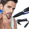 4PCS Shaver Head Replacement Charger and Brush for Electric Solo Shaver Cleaning Bursh USB Data Cable Power Trimmer Solo Head Replacement Charge Line (4Shaver Head & Cord&Brush)