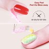 beetles Gel Polish Latex Liquid 2 * 15ml Nail Simple Peel off Cuticle Guard for Nail Polish Nail Art Liquid Latex Barrier Protector White Gel Polish Manicure Nails Design for women