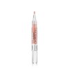MODE Lip Polish Brush On Intense Shine Lip Gloss Pen FLIRT Natural Sunkissed Peach Nude, Non-Sticky Hydrating Lip Color, Moisturizing Castor Oil, Passionflower, Sweet Almond, Organic Shea Butter
