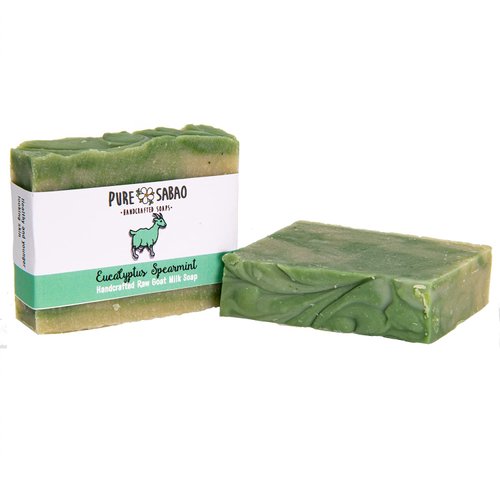 PURE SABAO Eucalyptus Spearmint – Goat Milk Soap