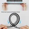 AKTVSHOW Non Slip Plastic Headbands for Women, 9 PCS Thin Headband with Teeth Effortless Hair Bands for Women's Hair Fashion Comb Skinny Hair Band Hair Accessories for Men Girls Teens