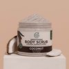 Petal Fresh Coconut Body Scrub, Smoothing Body Pudding, Natural, Gently Exfoliating, Daily Skincare, Vegan and Cruelty Free, 16 oz