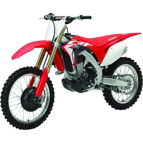 New-Ray Toys 1:6 Scale Dirt Bike Die-Cast Replica Honda CRF450R 2017 49583, Red