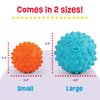 Brightkins Tough & Tumble Small Pufferfish - Interactive Dog Puzzle Toy for All Breeds, Rubber Dog Toys for Aggressive Play, Dog Stocking Stuffers