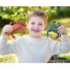 Gemini&Genius 2Pcs Crabs Marine Animal World Sea Animal Action Figure Ocean Model Toy Educational, Role Play, Cake Toppers, Swimming Toys, Bath Toys, Christmas Stocking Stuffers for Kids