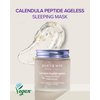 Mary&May Vegan Calendula Peptide Ageless Sleeping Mask - Overnight Hydration Face Gel Mask Korean Facial Mask - Soothing Acne, and Anti-Aging with Ceramide, Hyaluronic Acid, Cica, 3.7 fl.oz.