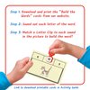 hand2mind Learn My Letters Fine Motor Clips, Kids Clothespin Activities, Letter Practice for Preschoolers, Toddler Alphabet Learning Toys, Pincer Grasp Toys, Fine Motor Toys, Reading Manipulatives