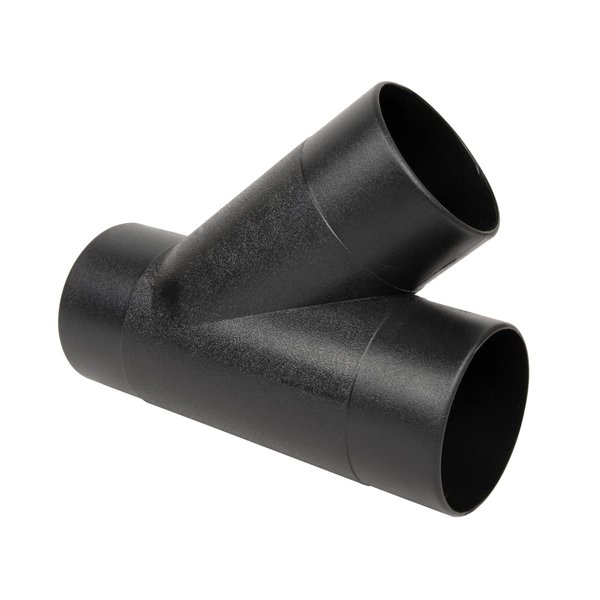 POWERTEC 4 Inch Y Fitting for 4 Inch Dust Collection Hose, 4 Inch Dust Collection Hose Connector Fittings for Dust Collection System, 1 pack (70106)
