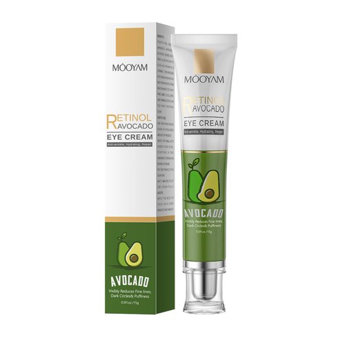 Avocado Retinol Eye Cream for Dark Circles Treatment,Under Eye Cream for Aging and Dryness,Moisturizing and Firming,Reduce Wrinkles Fine Lines,Non-Greasy Suitable for All Skin Types(15g)