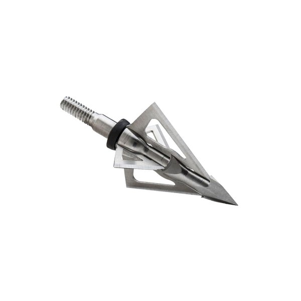TRUGLO Apex Archery Titanium X 100-Grain Crossbow Broadheads - 3-Pack, 4-Blade Fixed