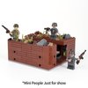 MOOXI WW2 Medical Point Military Building Block Set(237PCS).Suitable for Children's Military Block Creations.