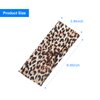 EWUHRY 6 Pcs Women Knotted Cheetah Headband Cross Hairband Sports Yoga Hair Ties Leopard Print Turban Headwear Headwrap Workout Girls Ladies Hair Accessories