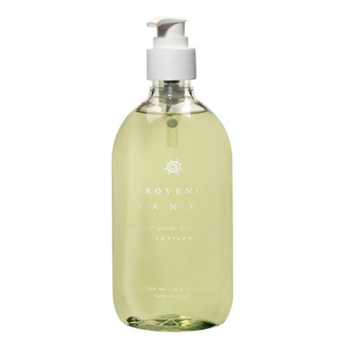 Provence Sante Luxury Hand Soap 16.9 oz - Liquid Hand Soap for Bathroom, Moisturizing French Soap - Hand Soap Luxury with a Floral Scent - Fancy Hand Soap - French Hand Soap Liquid - Vetiver