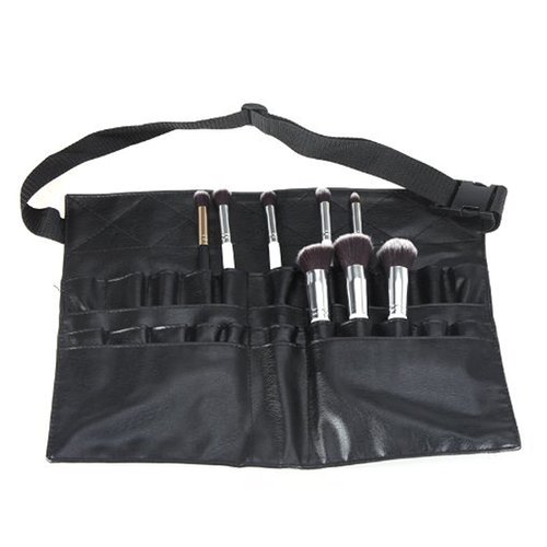 COMICFS Makeup Brush Bag A1 Professional Cosmetic Holder 28 Pockets Organizer Apron with Artist Belt Strap/Belt Light Weight