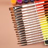 Paint Brushes Set of 16 Pieces YIHUALE Wooden Handles Brushes with Canvas Brush Case, Professional for Oil, Acrylic and Watercolor Painting