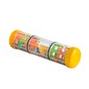 Rainmaker Baby Rain Stick Toys for Kids: 8 inch Rainstick Sensory Rattle Toys for Babies,Shaker Rainfall Tubes Musical Instrument - Yellow