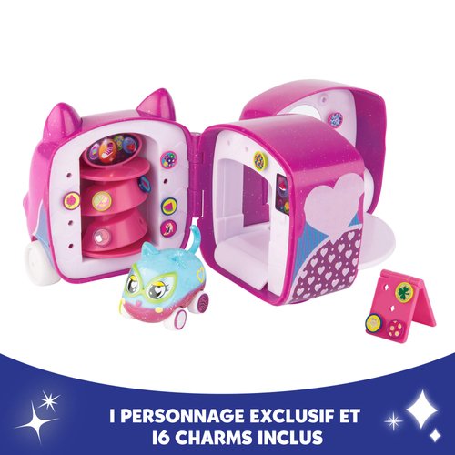 Tomy Ritzy Rollerz Toy Cars with Surprise Charms, Heelz on Wheelz Shoe Shop Playset with Helena Heelz