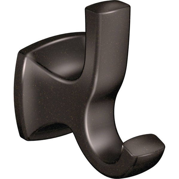 Moen YB5103ORB Voss Double Robe Hook, Oil-Rubbed Bronze