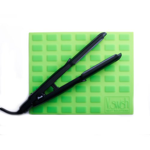 Heat Resistant Flat Iron Mat (Neon Green)