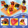 24 Set Cowboy Rubber Duck Mini Yellow Duckies Bath Party Toy Tiny Ducks Bathtub Toy with Cowboy Hat Paisley Bandanas Sunglasses for Summer Baby Shower Birthday Swimming Party Favor (Vintage Style)