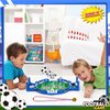3 otters Tabletop Soccer Game Set, Mini Football Soccer Game Board for Foosball Pinball Kids Adults Interactive Game Room Family Night