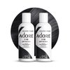 Adore Semi Permanent Hair Color - Vegan and Cruelty-Free Black Hair Dye - 4 Fl Oz - 118 Off Black (Pack of 2)
