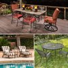 Forever Glides Wrought Iron Patio Furniture Feet Cap Glides and Outdoor Table and Chair Leg Floor Protector Pads - 1.5 Inch - 24-Pack - Black