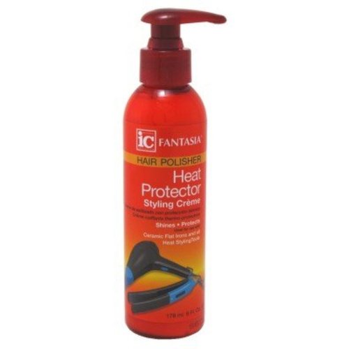 Fantasia Ic Heat Protector Styling Cream 6 oz (Pack of 7)