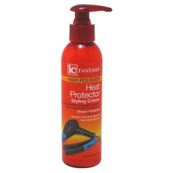 Fantasia Ic Heat Protector Styling Cream 6 oz (Pack of 7)