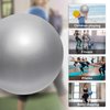 Cikyner Soft Pilates Ball, Small Exercise Ball 23-25cm Mini Gym Ball with Inflatable Straw, Suitable for Pilates, Yoga, Full body Training, Physical Therapy and Balance improving at Home, Gym & Office