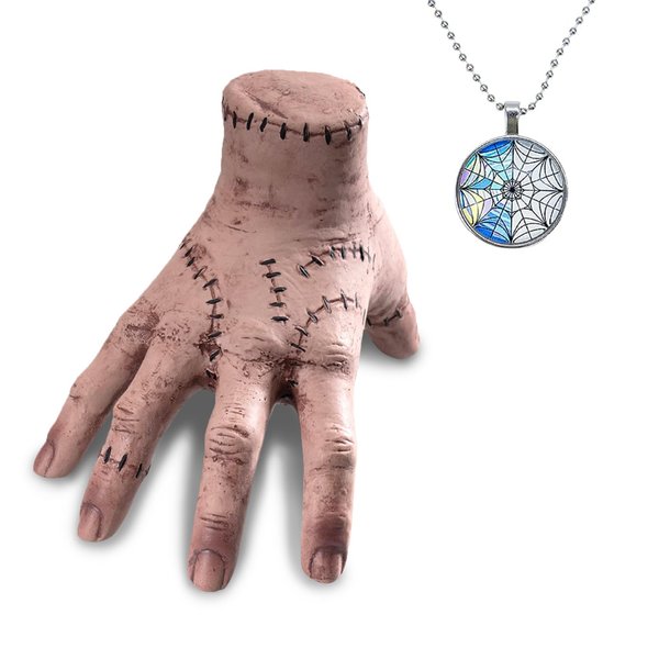 TIDAXU Halloween Decorations Wednesdays Hand Body Parts Hands Fingers Props, Haunted House Decorations Halloween Cosplay Hand Props Gothic Home Decor