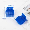 AUEAR, 12 Pack Hair Roller Clip Hot Roller Curler Claw Clips Plastic Hair Curlers Clips Replacement Hair Styling Tool Blue