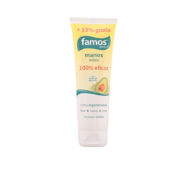 Famos Avocado Hand Cream with Oil 100 ml Unisex