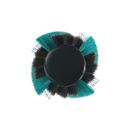 Wet Brush Smooth & Shine Round Brush - For Thick to Coarse Hair - A Perfect Blow Out with Less Pain, Effort and Breakage - Spiral Bristle Design Creates Smoother Styles, Black