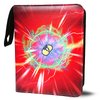 Card Binder with 400 Pockets, 50 Removable Sleeves, Trading Card Collector Zipper Album Holder