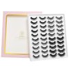 DYSILK Fluffy Lashes False Eyelashes - Lashes Mink 20 Pairs Wispy Lashes 6D 4 Styles Mixed Faux Mink Eyelashes False Lashes Mink Lashes Natural Look Cat Eye Lashes Wispy Eyelashes Pack| 11mm-20mm